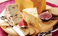 Rompecabezas Cheese with figs