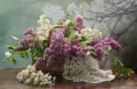 Слагалица Lilac and chestnut