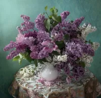 Slagalica Lilac flowers