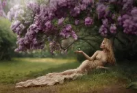 パズル Lilac garden