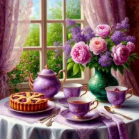 Quebra-cabeça Serviço Lilac