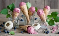 Слагалица Lilac ice cream
