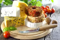 Rompecabezas Cheese with spices