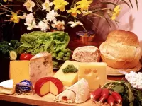 Puzzle Cheese still-life
