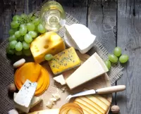 Jigsaw Puzzle Cheese platter