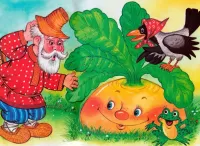 Jigsaw Puzzle Tale about a turnip