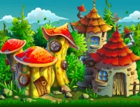 Puzzle Fairy houses