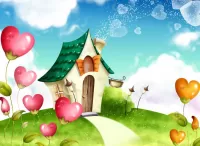 Puzzle Fairy house