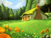 Слагалица Fairy-tale house