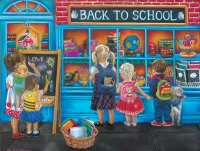 Jigsaw Puzzle Back to school