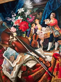 Jigsaw Puzzle Violinists