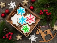 Jigsaw Puzzle Sweet snowflakes