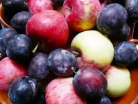 Rompecabezas Plums and apples