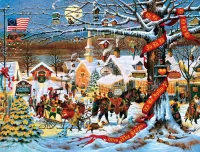 Jigsaw Puzzle small town