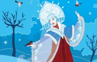 パズル Snow Maiden