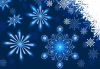 Jigsaw Puzzle Snowflakes