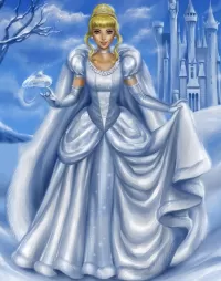 Jigsaw Puzzle Snow Cinderella