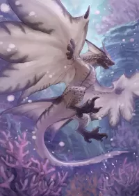 Rompecabezas Snow dragon