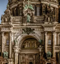 Jigsaw Puzzle Cathedral in Berlin