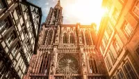Quebra-cabeça Cathedral in Strasbourg