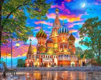 Puzzle St. Basil's Cathedral