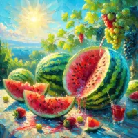 パズル Juicy watermelon