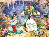 Jigsaw Puzzle Aladdin treasures