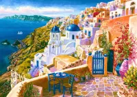 Jigsaw Puzzle Sun of Santorini