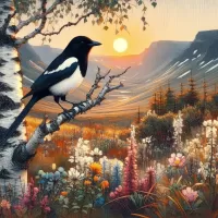 Jigsaw Puzzle Magpie