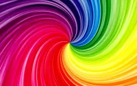 パズル Spiral rainbow