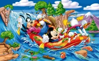 Jigsaw Puzzle River rafting