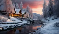 Jigsaw Puzzle Calm of winter