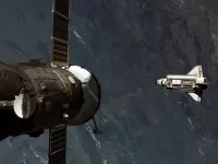 Quebra-cabeça Satellite and ship