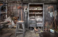 Quebra-cabeça Old workshop