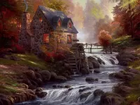 Jigsaw Puzzle Old mill