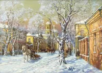 Jigsaw Puzzle Old Moscow