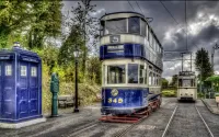 Jigsaw Puzzle Old trams