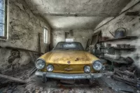 Quebra-cabeça Old garage