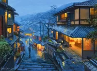 Jigsaw Puzzle Old Kyoto