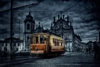 Quebra-cabeça Old tram