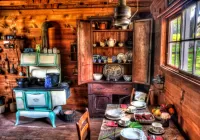Quebra-cabeça Vintage kitchen