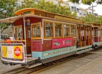 Rompecabezas vintage tram