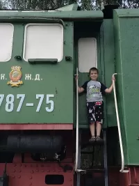 Пазл старинный поезд