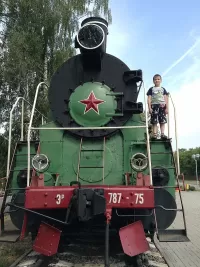 Пазл старый поезд 2
