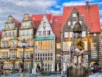 Quebra-cabeça Ronald statue in Bremen