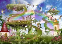 Jigsaw Puzzle The country of the fairies