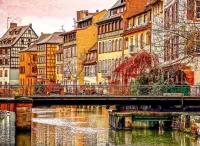 Пазл Страсбург Франция 