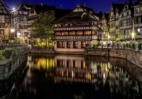 Slagalica Strasbourg by night