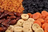 Rätsel Dried fruits