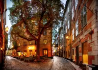 Puzzle Twilight in Stockholm
